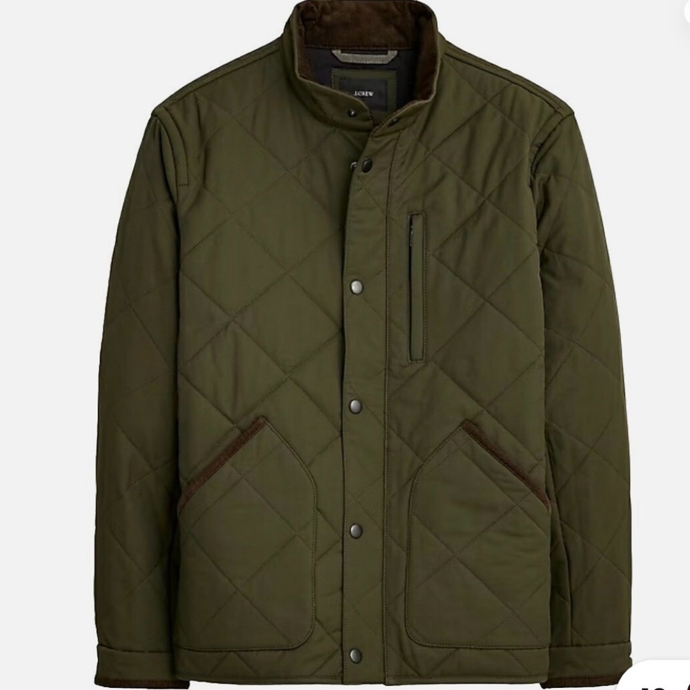Jcrew Sussex Quilted Jacket